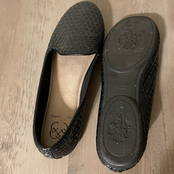 Women's Braided Detail Flats Shoes Pointed Toe Soft Sole Comfy Slip On - Picture 6 of 7